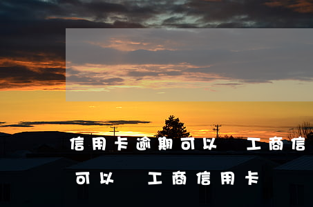 信用卡逾期可以辦工商信用卡嗎 信用卡逾期可以辦工商信用卡嗎