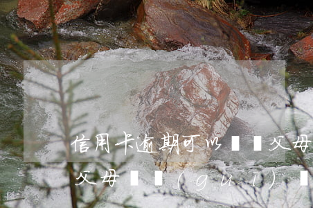 信用卡逾期可以騷擾父母(信用卡逾期打電話父母違規(guī)嗎)
