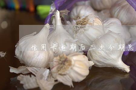 信用卡逾期后二次分期怎么做