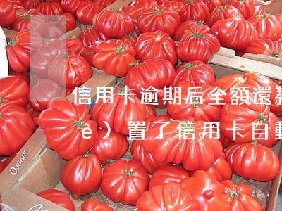 信用卡逾期后全額還款后可以用嗎 設(shè)置了信用卡自動(dòng)還款,卡里錢(qián)也夠還款為什么還會(huì)逾期