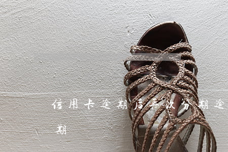 信用卡逾期后再次分期(逾期的信用卡還能分期嗎)