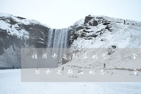 信用卡逾期后利息滯納金有最高限額嗎-信用卡逾期后利息滯納金有最高限額嗎怎么算