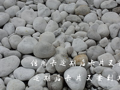 信用卡逾期后卡片又要到期怎么辦-信用卡逾期后卡片又要到期怎么辦呢