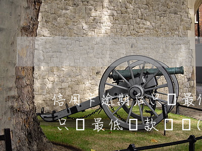 信用卡逾期后只還最低還款額(信用卡逾期后只還最低還款額會(huì)上報(bào)征信嗎)