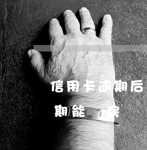 信用卡逾期后可以辦房貸嗎(有一次信用卡逾期能辦房貸嗎)