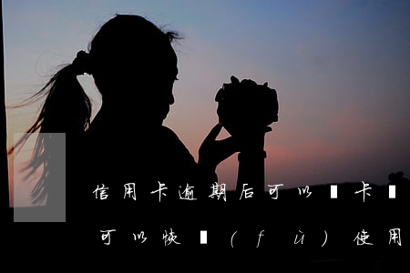 信用卡逾期后可以銷卡嗎(信用卡逾期后銷卡可以恢復(fù)使用嗎)
