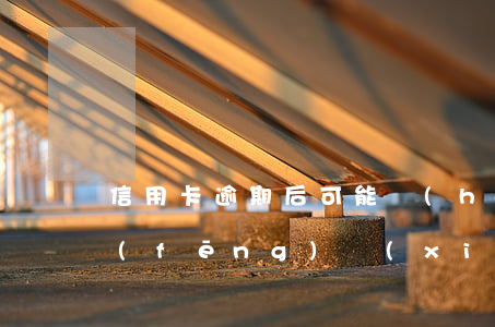 信用卡逾期后可能會(huì)面臨哪些風(fēng)險(xiǎn)(信用卡逾期后可能會(huì)面臨哪些風(fēng)險(xiǎn)隱患)
