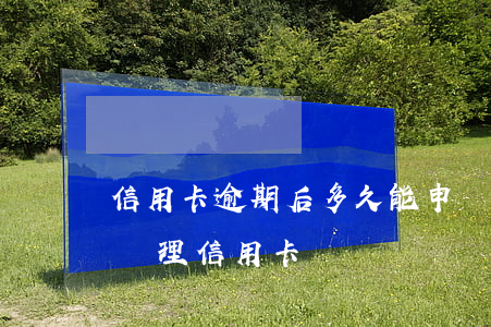 信用卡逾期后多久能申請(信用卡逾期多久能辦理信用卡)