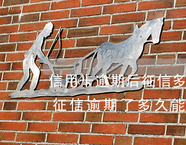 信用卡逾期后征信多久才會(huì)消除(征信逾期了多久能消除)
