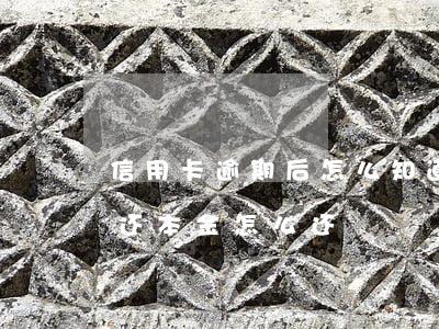 信用卡逾期后怎么知道还进去本金(逾期了只还本金怎么还)