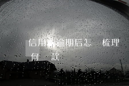 信用卡逾期后怎樣梳理還款(逾期的信用卡如何還款)