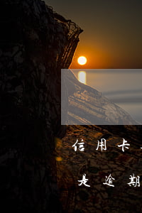 信用卡逾期后會發(fā)生的事(信用卡總是逾期會有什么后果)