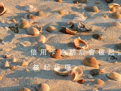 信用卡逾期后會被起訴么(信用卡逾期一定會被起訴嗎)
