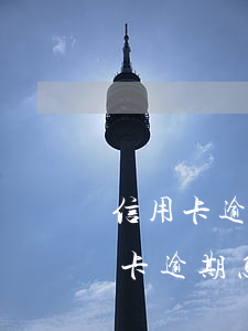 信用卡逾期后沒有申請立案(因刑事案件信用卡逾期怎么辦)