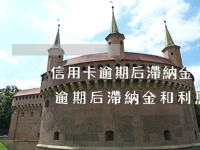信用卡逾期后滯納金和利息的計算-信用卡逾期后滯納金和利息的計算方法