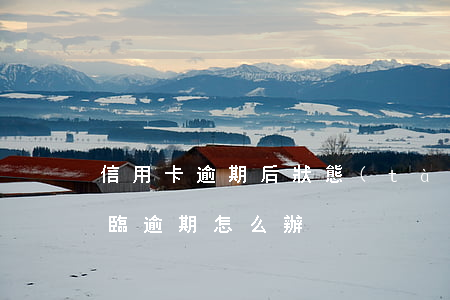 信用卡逾期后狀態(tài)異常(信用卡面臨逾期怎么辦)