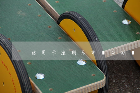 信用卡逾期后申請分期還能再用嗎