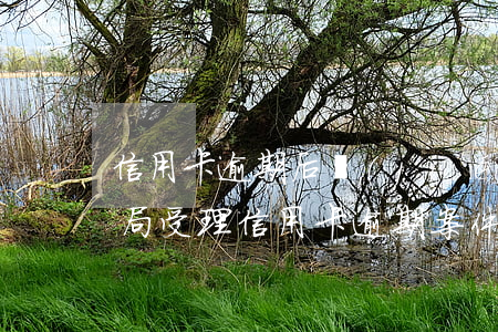 信用卡逾期后結(jié)案處理方法(公安局受理信用卡逾期案件嗎)