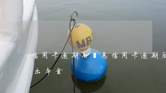 信用卡逾期后罰息(信用卡逾期后罰息太高,高出本金)