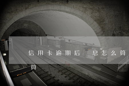 信用卡逾期后罰息怎么算(信用卡的罰息怎么算)