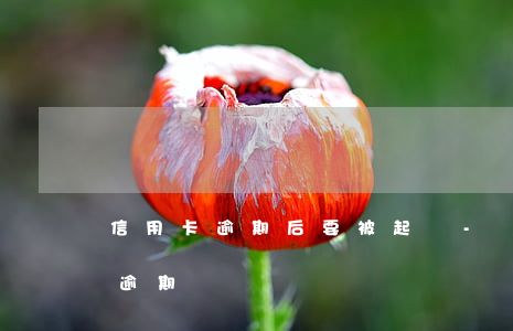 信用卡逾期后要被起訴-銀行會起訴信用卡逾期嗎