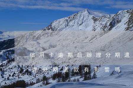 信用卡逾期后辦理分期還款(信用卡逾期后辦理分期還款有影響嗎)