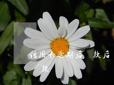 信用卡逾期后還款后銷戶(信用卡銷戶了怎么還款)