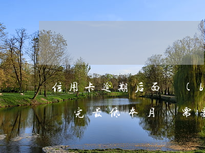 信用卡逾期后面補(bǔ)最低還款(信用卡 還完最低 本月還需要還嗎)