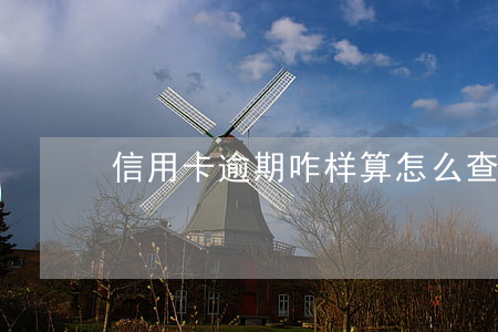 信用卡逾期咋样算 怎么查信用卡逾期多少钱