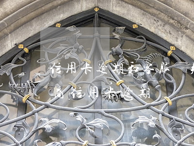 信用卡逾期和客服談判(找律師協(xié)商信用卡逾期)
