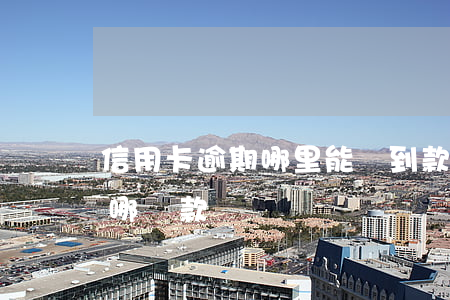 信用卡逾期哪里能貸到款(信用卡逾期可以到哪貸款)