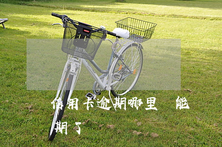 信用卡逾期哪里還能網貸(信用卡,網貸全部逾期了)