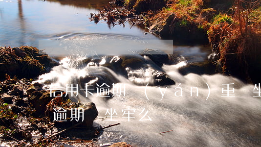 信用卡逾期嚴(yán)重會坐牢嗎(信用卡逾期會坐牢么)