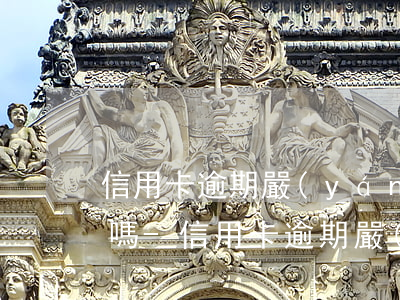 信用卡逾期嚴(yán)重會終生不能辦卡嗎-信用卡逾期嚴(yán)重會終生不能辦卡嗎為什么