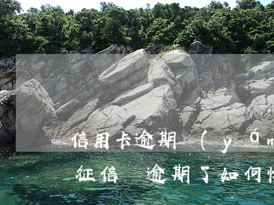 信用卡逾期嚴(yán)重能恢復(fù)征信嗎(逾期了如何恢復(fù)征信還辦不辦的了信用卡)