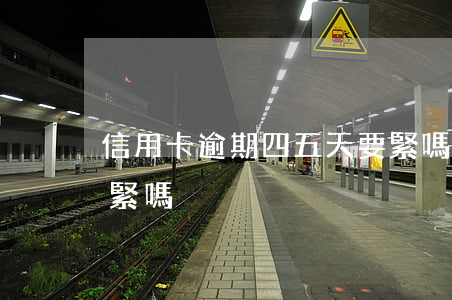 信用卡逾期四五天要緊嗎(信用卡逾期4天要緊嗎)