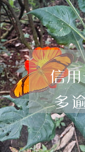 信用卡逾期四個月后果欠款8千(信用卡4千多逾期一年多了)