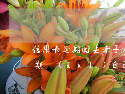 信用卡逾期回去妻子家里嘛(家里人信用卡逾期對(duì)自己有影響嗎)