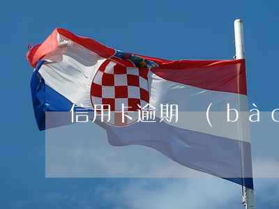 信用卡逾期報(bào)案到立案