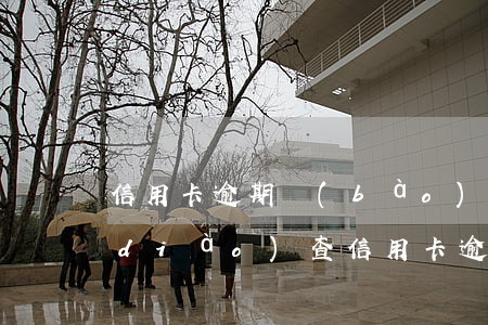 信用卡逾期報(bào)警后多久上門調(diào)查(信用卡 逾期多久)
