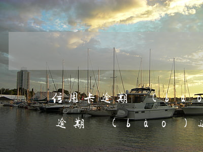 信用卡逾期報(bào)送金融信用 信用卡逾期報(bào)送金融信用