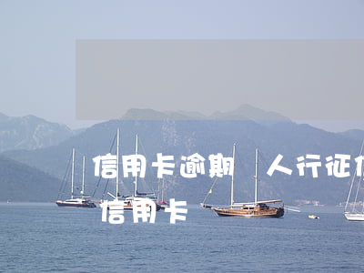 信用卡逾期報人行征信(征信報告有逾期能辦信用卡嗎)