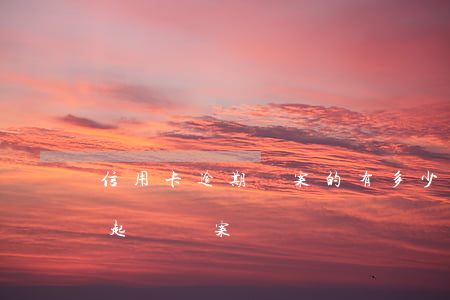 信用卡逾期報案的有多少(信用卡逾期多久會起訴報案)