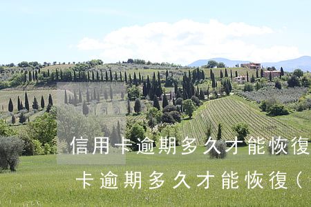 信用卡逾期多久才能恢復(fù)正常（信用卡逾期多久才能恢復(fù)）