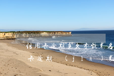 信用卡逾期多久才能黑名單(朋友用我的信用卡逾期進(jìn)黑名單了能告他嗎)