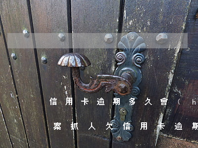 信用卡逾期多久會(huì)報(bào)案抓人(欠信用卡逾期會(huì)被公安局抓嗎)