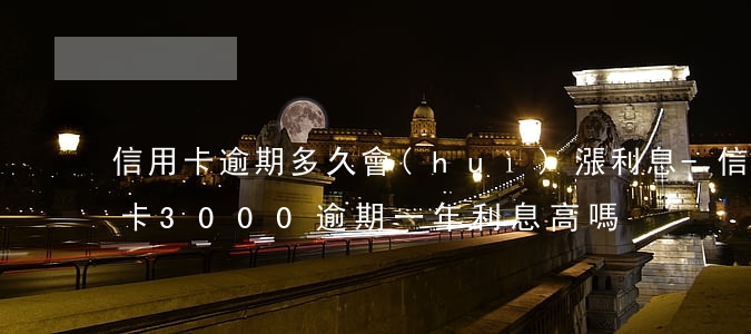 信用卡逾期多久會(huì)漲利息-信用卡3000逾期一年利息高嗎