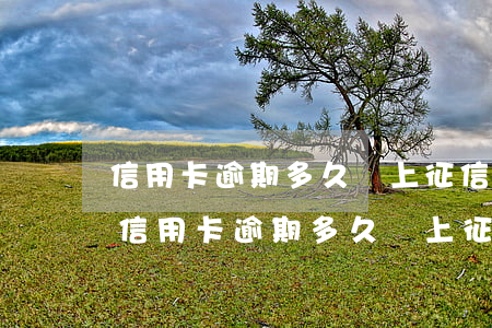 信用卡逾期多久會上征信會有什么影響-信信用卡逾期多久會上征信