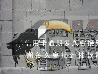 信用卡逾期多久會接到催款電話-信用卡逾期多久會接到催款電話呢