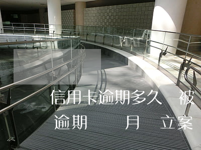 信用卡逾期多久會被銀行起訴中國(欠信用卡逾期幾個月會立案)